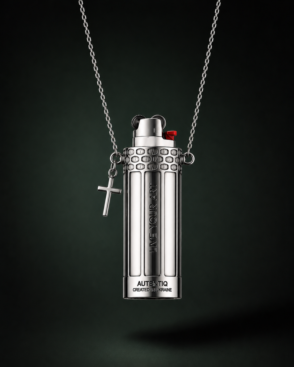 LIVE YOUR ART case в сріблі