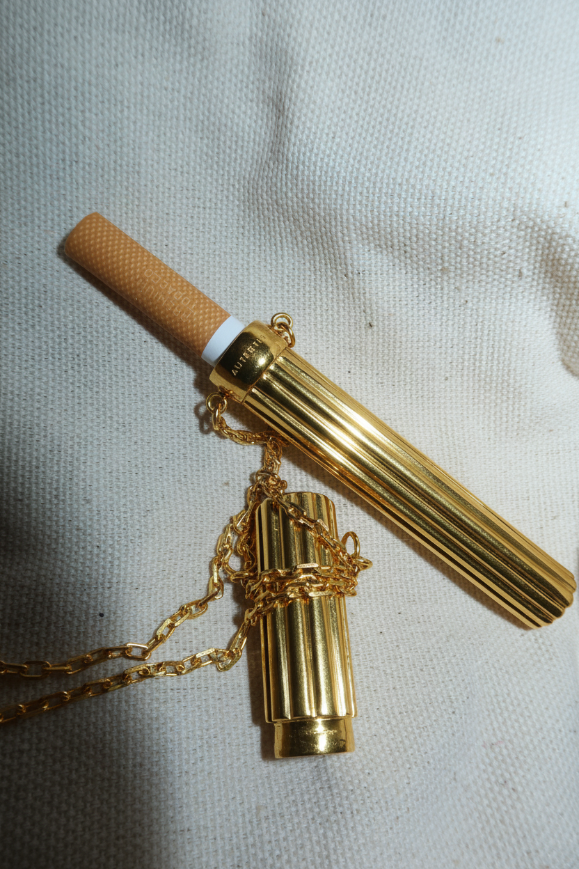 Сig or love letter case в позолоті