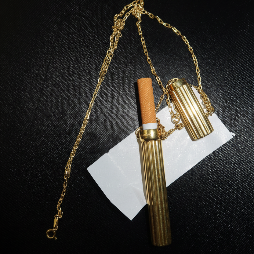 Сig or love letter case в позолоті