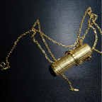 Perfume case в позолоті