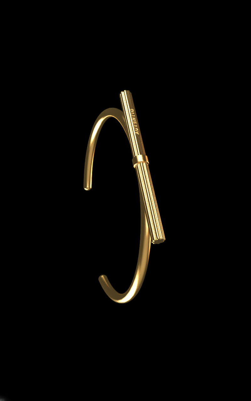 INVERSION БРАСЛЕТ gold / object 03