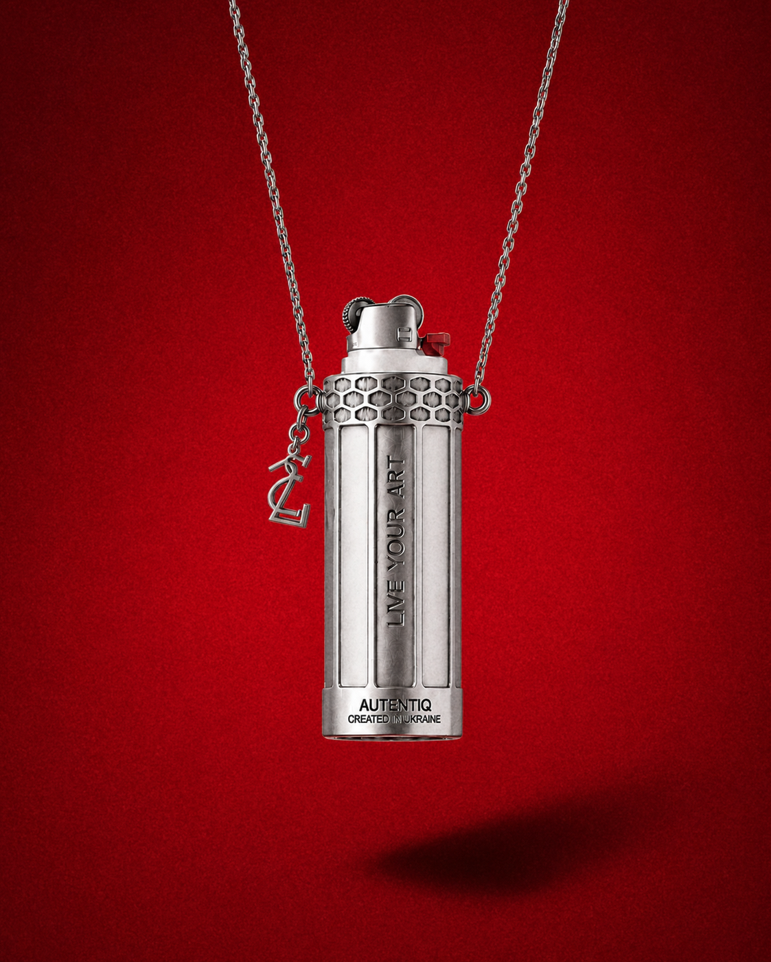 LIVE YOUR ART case в сріблі