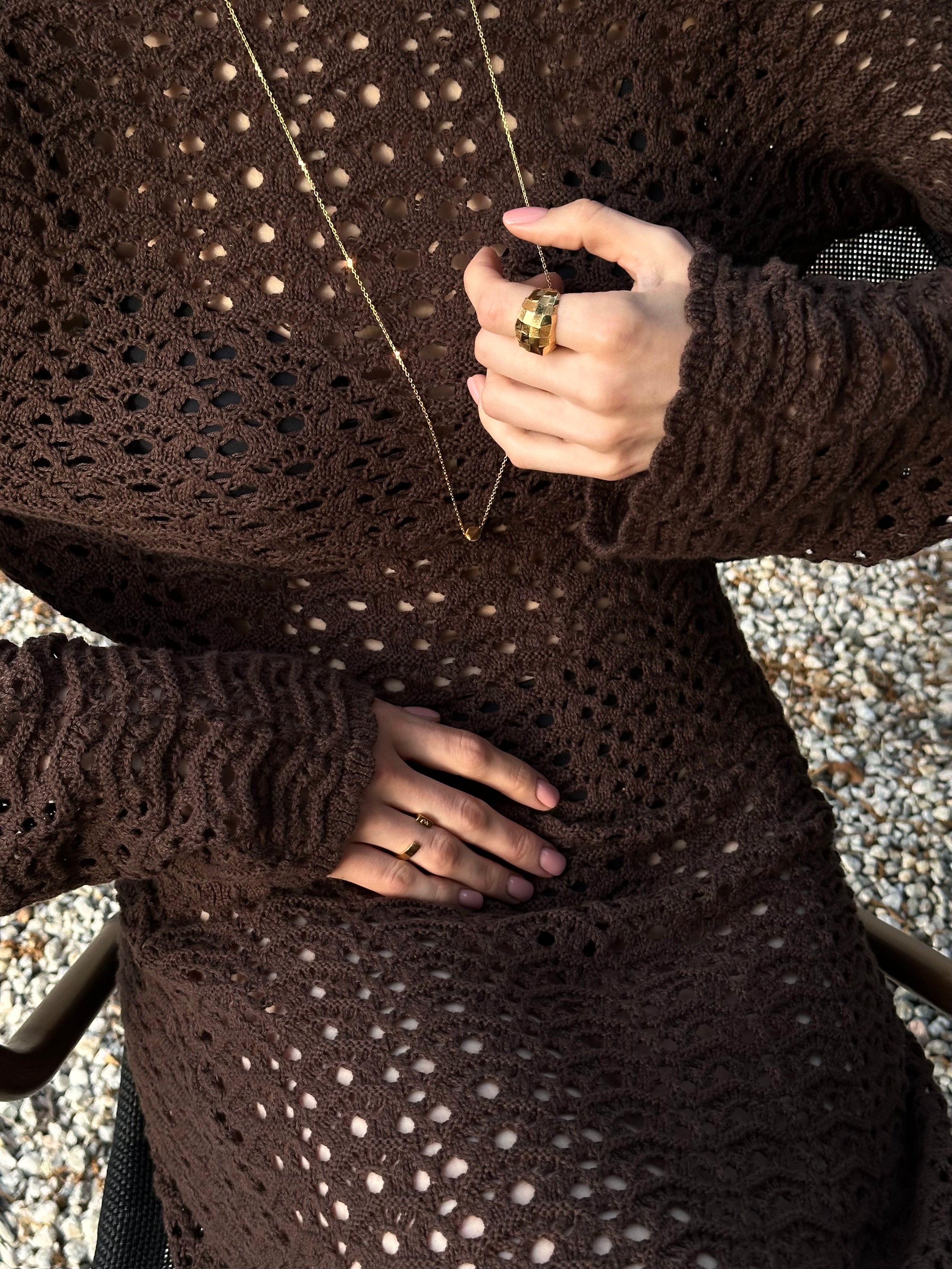 Каблучка AUTENTIQ в позолоті