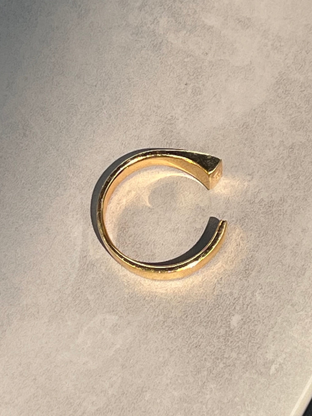 Каблучка Everlast в глянцевій позолоті