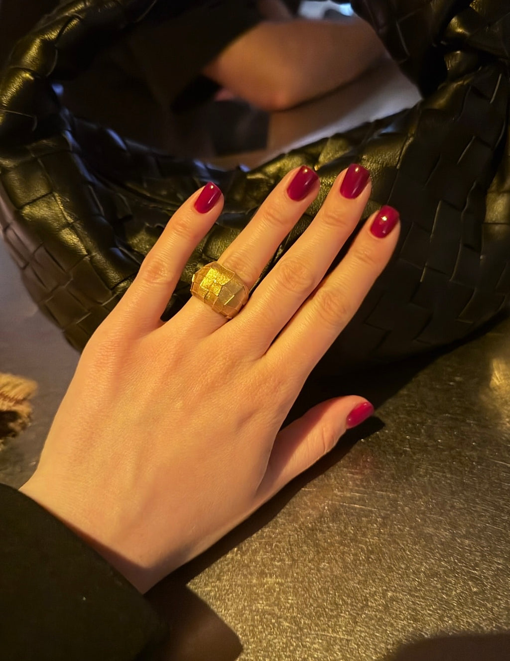 Каблучка AUTENTIQ в позолоті