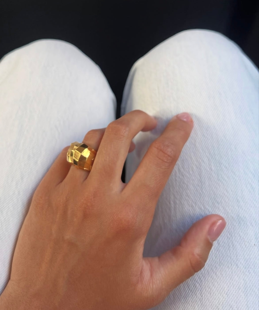 Каблучка AUTENTIQ в позолоті