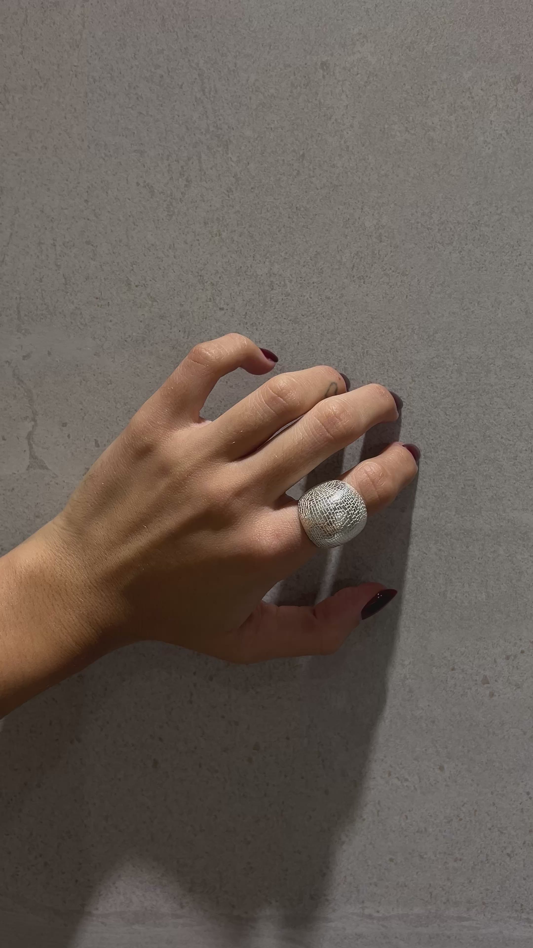 Каблучка Volition в сріблі 925